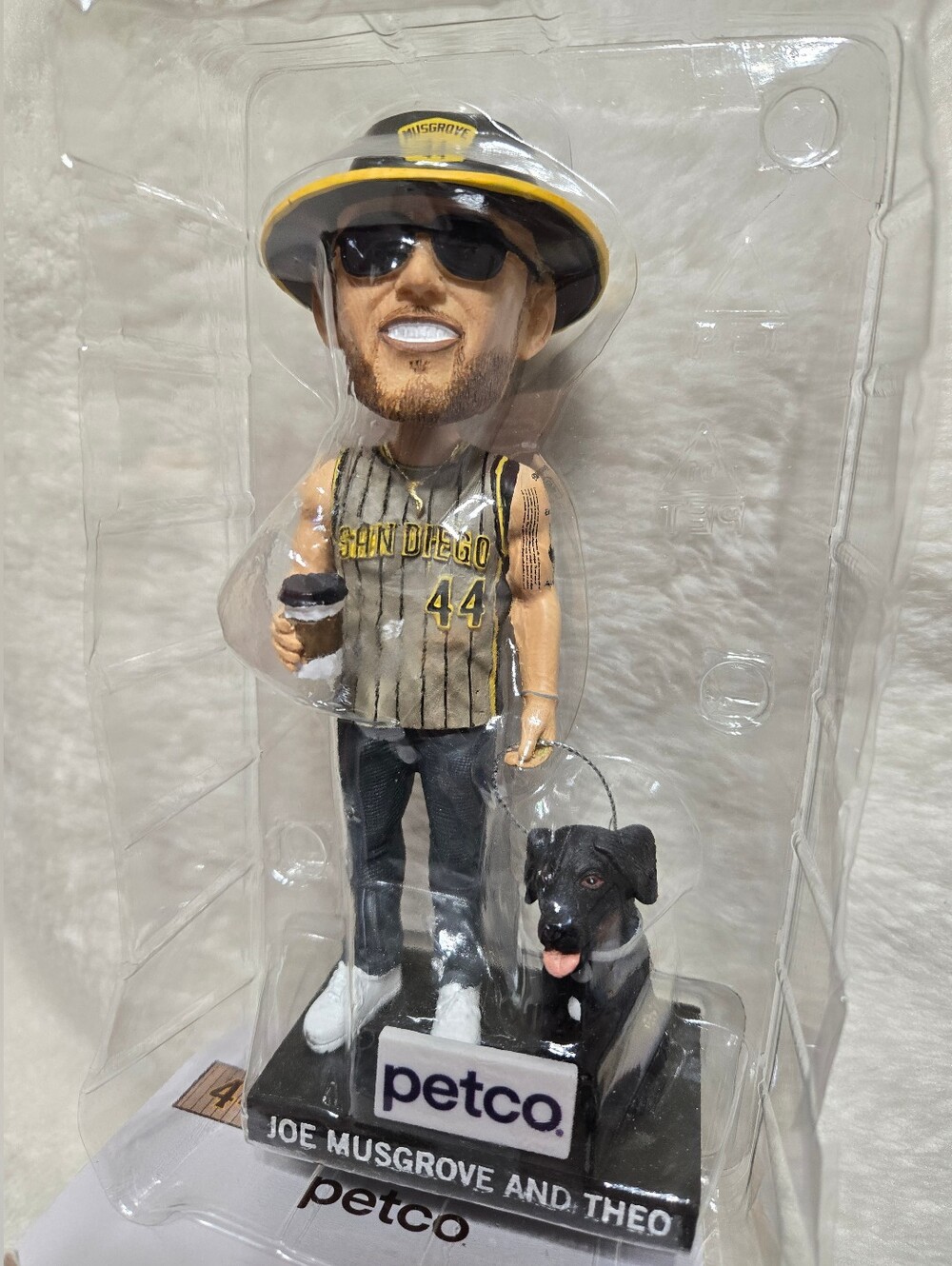 Petco Joe Musgrove & Theo San Diego Padres Bobblehead NIB